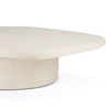 Zijde Salontafel Elements Coffee Table Pebble Shape Microcement Off White 26412 Ethnicraft