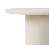 Inzoom Eettafel Elements Dining Table Round Microcement Off White 26422 Ethnicraft