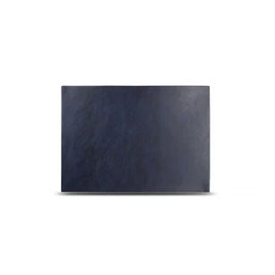 Layer placemat- lederlook- blauw- 43x30cm
