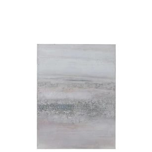 7707 J-line Jolipa schilderij Charlotte canvas/hout zilver/roze