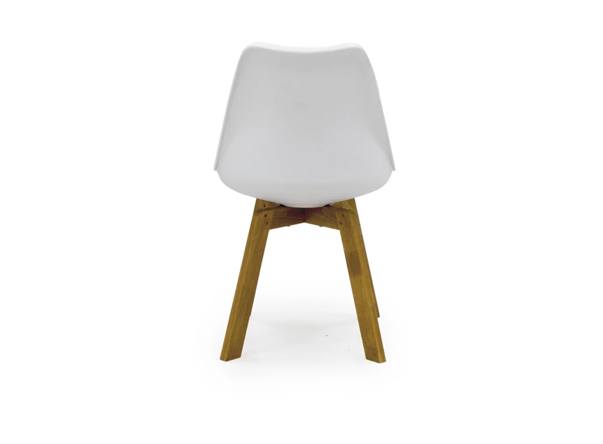 3340-454 stoel cleo achteraanzicht witte kuip houten poten