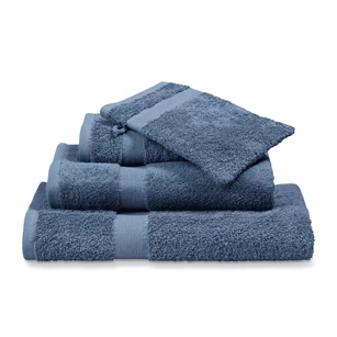 BAPA19101 Vandyck prestige plain new guest towel 60x40cm vintage blue