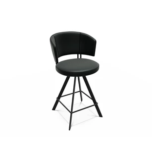 Barstoel Allure perfecta EP01 C800 draaiende stoel voorkant