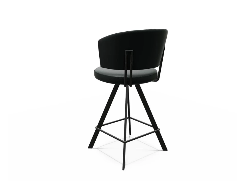 Bar stool Allure perfecta EP01 C800 rotating chair - back