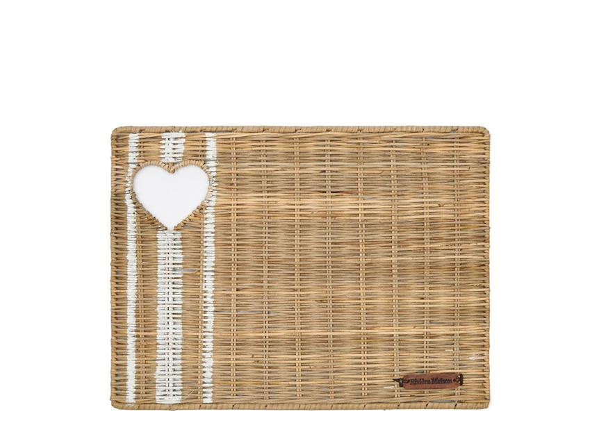 478110 placemat Rustic Rattan With love Rivièra Maison RM