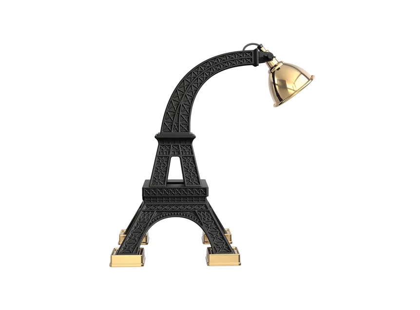 Tafellamp Paris M Black 33001BL Qeeboo