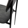 stoel DC Dining Chair Dark Grey 60078 Ethnicraft Detail zit
