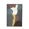Ethnicraft schilderij Burgundy translucent silhouette