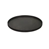 20379 Ethnicraft Black Slice Tray XL Ø92cm Schuin