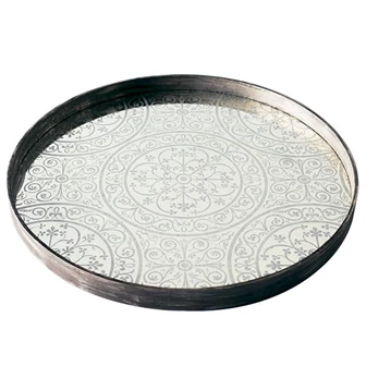 20310 Ethnicraft Moroccan Frost Tray L Ø61cm Schuin