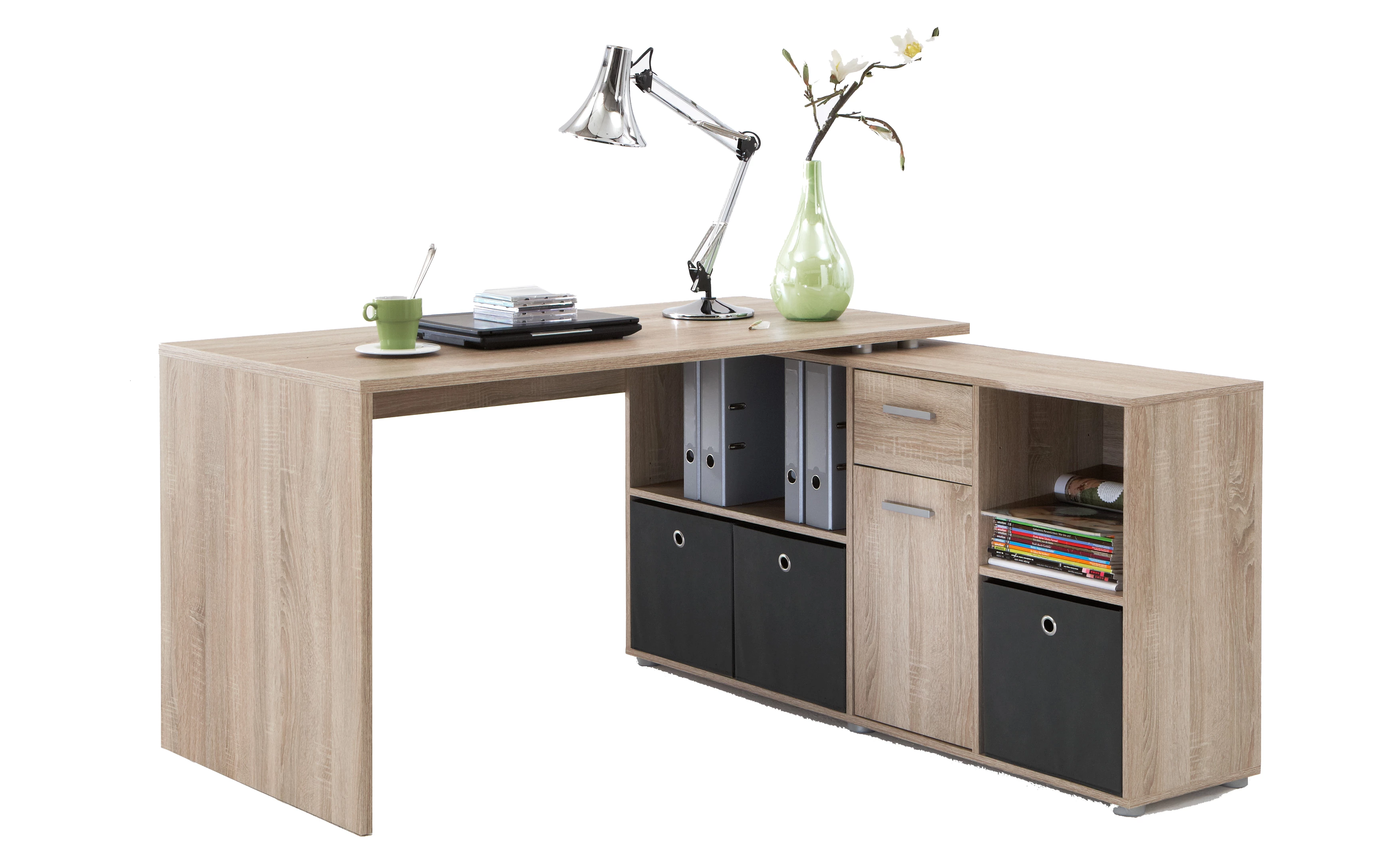 Bureau Lex hoekbureau eikkleur