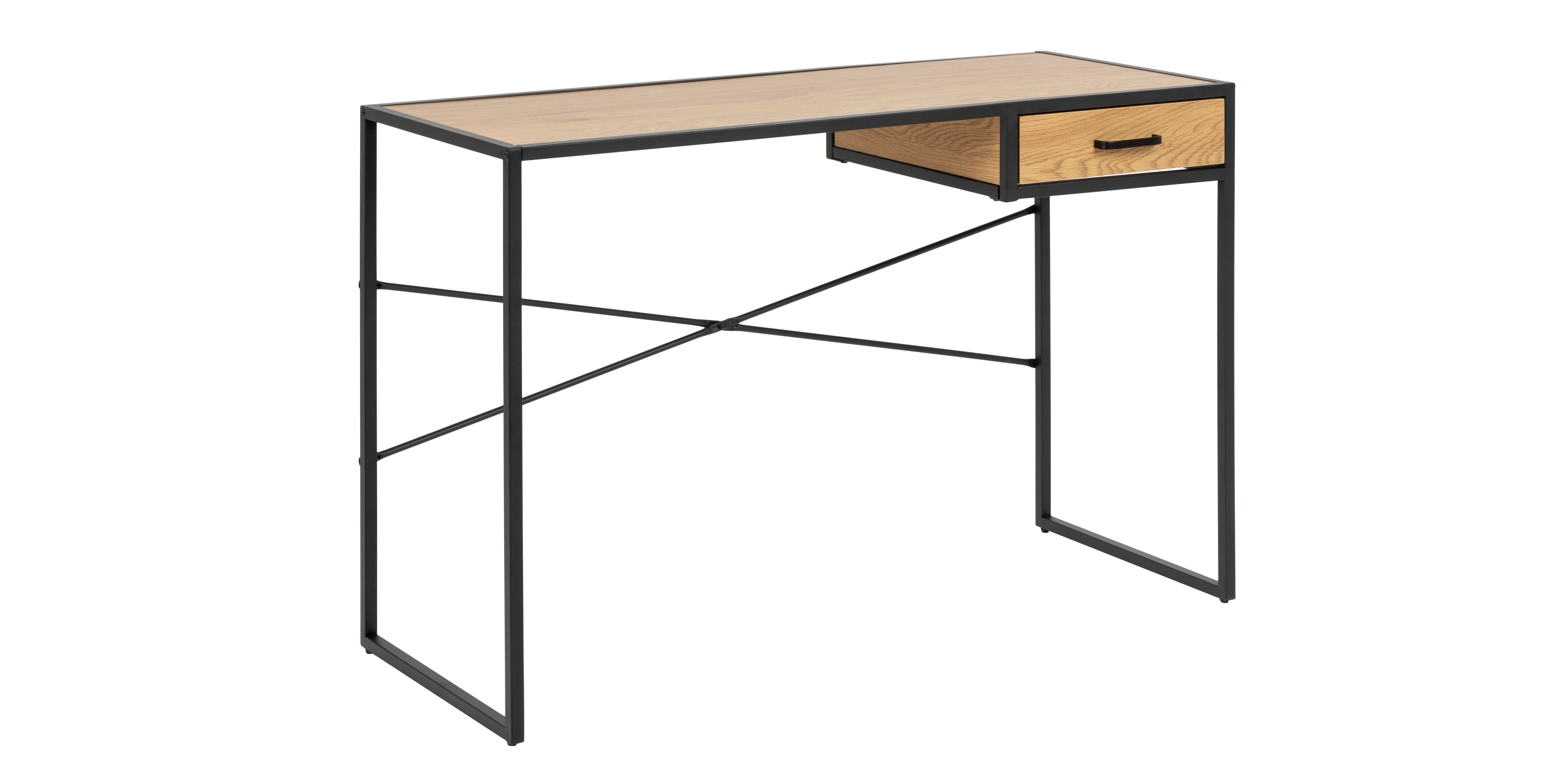 Seaford desk paper wild oak bureau