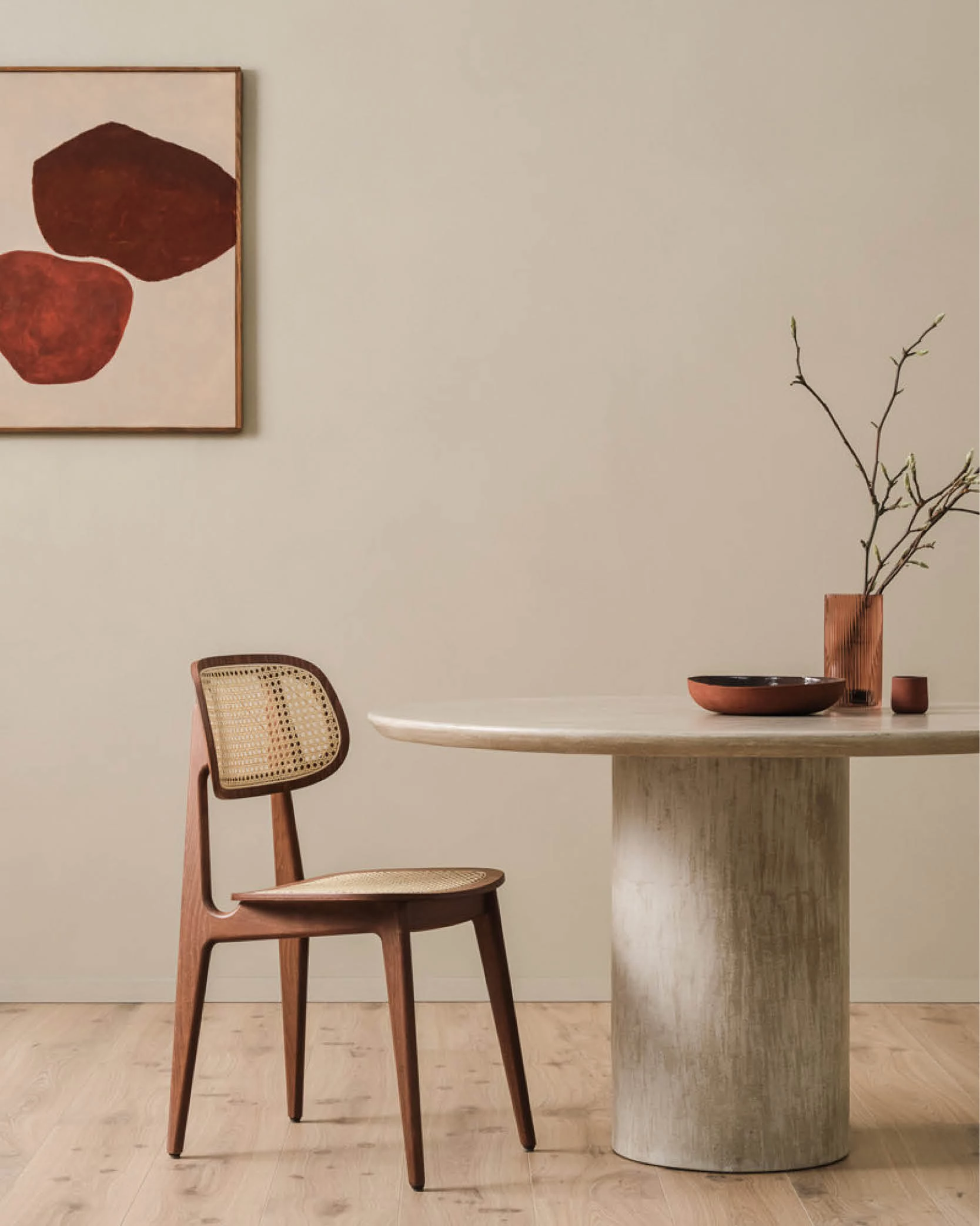 Titus stoel en Ari tafel van Vincent Sheppard