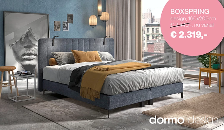 Promotie Dormo design boxspring