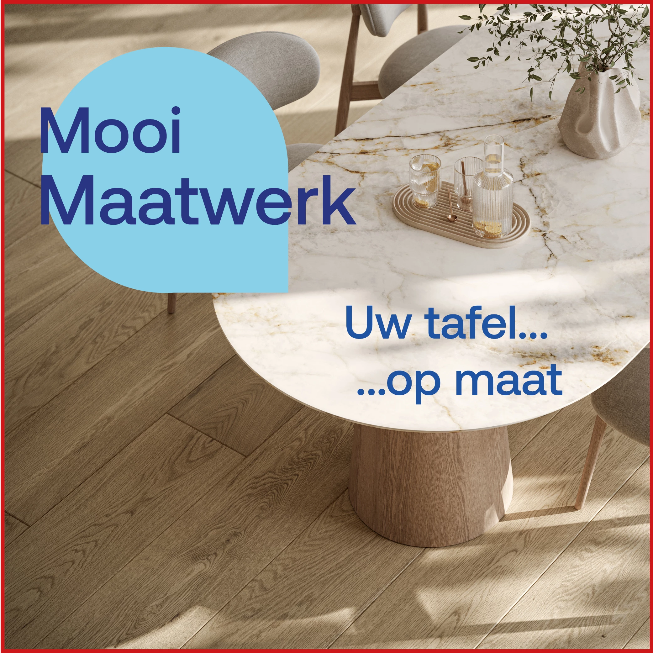 tafel op maat