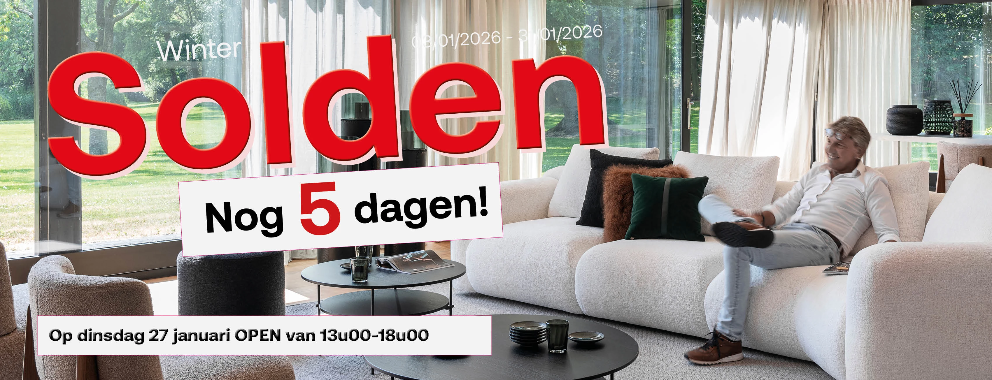 Jonckheere extra solden 2026 januari