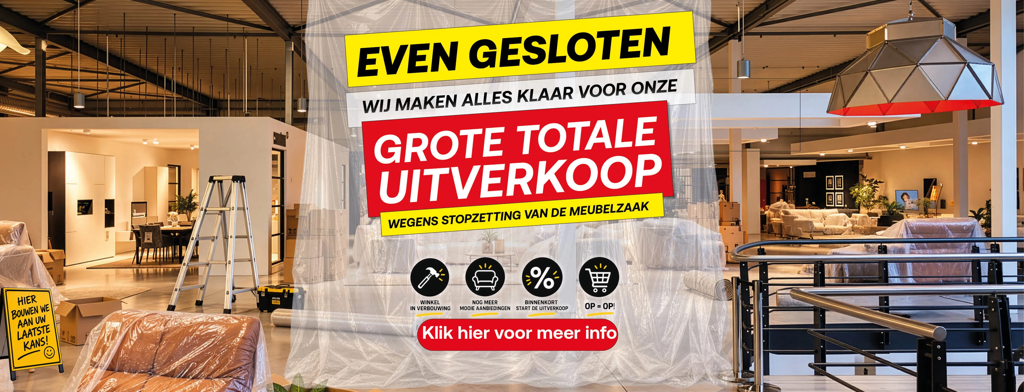 totale uitverkoop