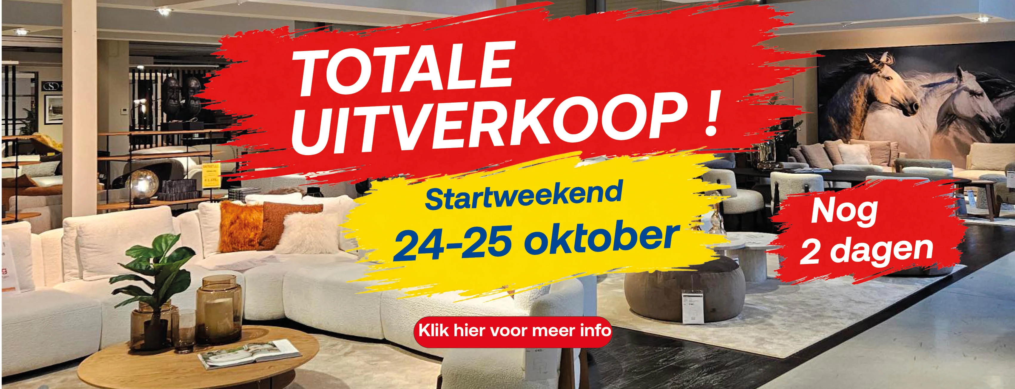totale uitverkoop