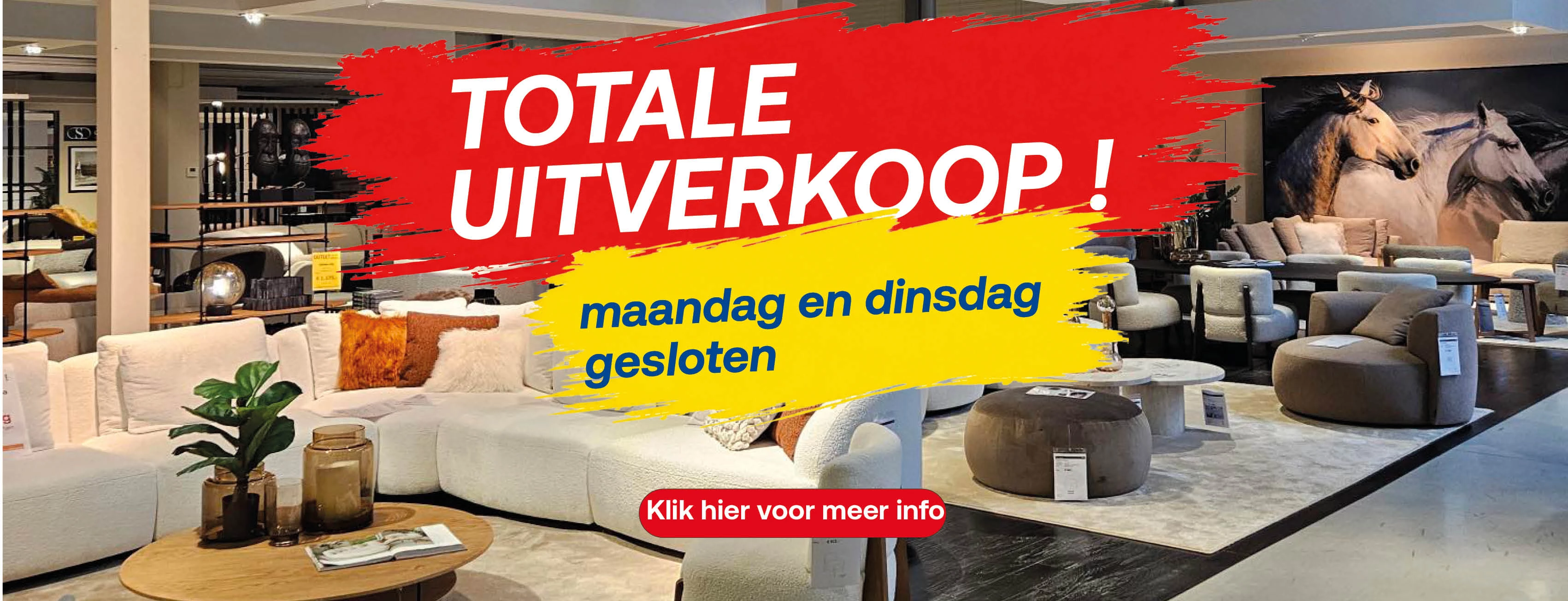 totale uitverkoop