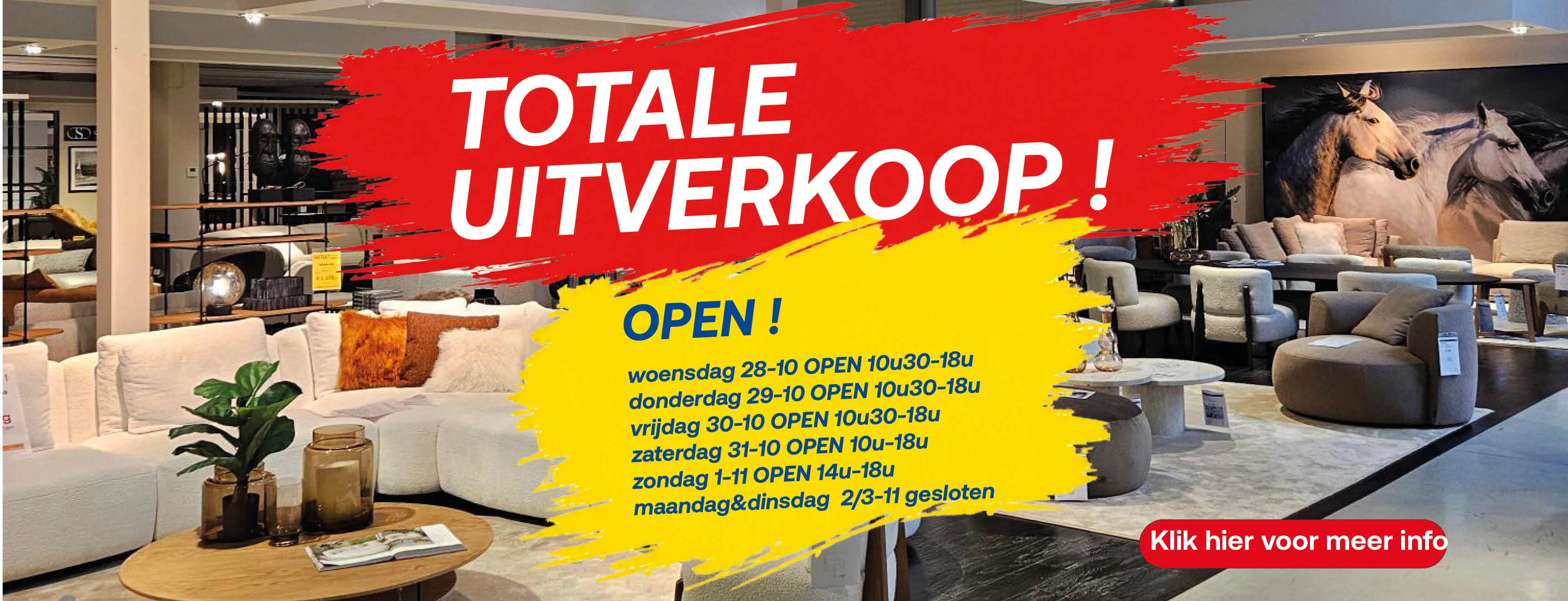 totale uitverkoop